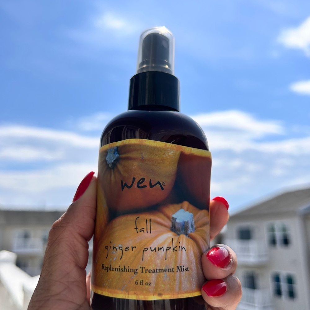 WEN Fall Ginger Pumpkin Replenishing Treatment Mist NWT